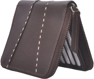 

Tamanna Men Brown Genuine Leather Wallet(7 Card Slots)