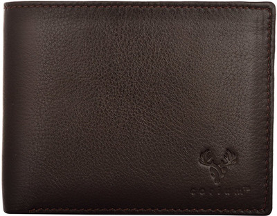 

Corium Men Brown Genuine Leather Wallet(12 Card Slots)