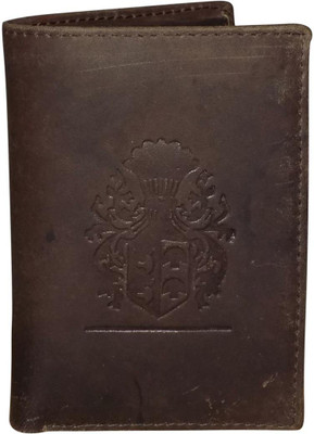 

Kan Boys Brown Genuine Leather Document Holder(12 Card Slots)