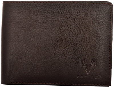 

Corium Men Brown Genuine Leather Wallet(6 Card Slots)
