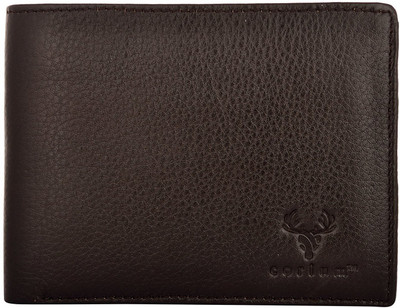 

Corium Men Brown Genuine Leather Wallet(6 Card Slots)