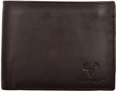 

Corium Men Brown Genuine Leather Wallet(12 Card Slots)