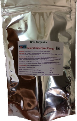 

BSD Organics Natural Herbal Washing Detergent Powder 400 g Washing Powder(Lemon)