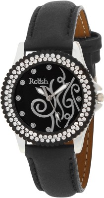 Relish RE-L051BS Elegant Watch  - For Girls   Watches  (Relish)