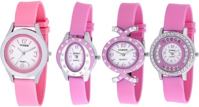 TOREK Four Pinkish Luxury Watch  - For Women   Watches  (Torek)