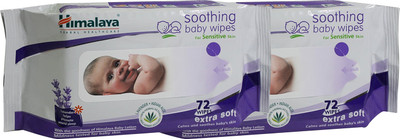 

Himalaya Soothing Baby Wipes(2 Pieces)