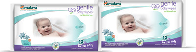 

Himalaya Gentle Baby Wipes(2 Pieces)