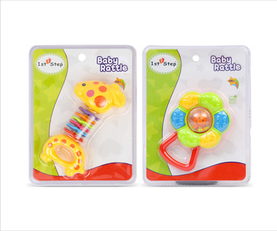 

1st Step Rattle Combo Rattle(Yellow, Blue, Red)