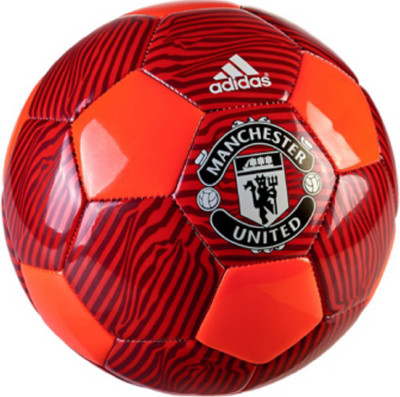 

ADIDAS Manchester United Football - Size: (Pack of 1, Orange, Red, Solred;scarle;black