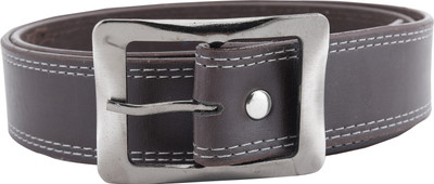 

Nimegh Men Casual Black Artificial Leather Belt