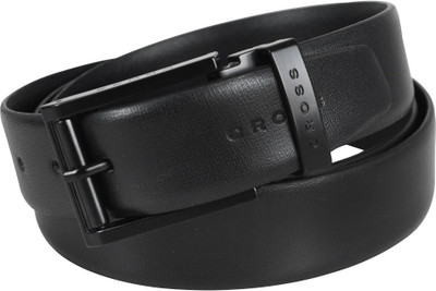 

Cross Men Formal Black Genuine Leather Belt