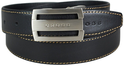 

Cross Men Formal Black Genuine Leather Reversible Belt