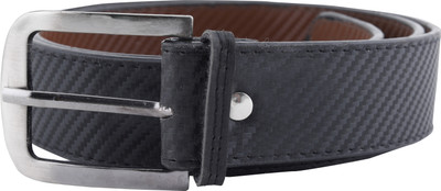 Nimegh Men Casual Black Artificial Leather Belt