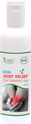 

Ionic MSM Joint Relief for Diabetics Gel(100 ml)