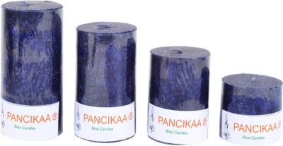 

Pancikaa Lavender Scented Candles -Set of 4 Candle(Purple, Pack of 4)