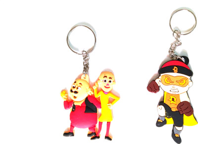 

zhosy combo of mightyraju and motupatlu Locking Key Chain(Multicolor)