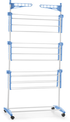 

BONITA maxdry Carbon Steel, Plastic Floor Cloth Dryer Stand(Blue)