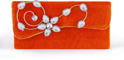 

Carnival Party Orange Clutch