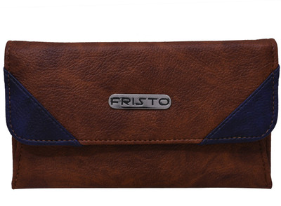 

Fristo Casual Brown, Blue Clutch, Blue;brown