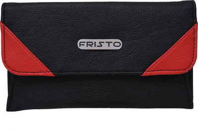 

Fristo Casual Black, Red Clutch