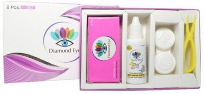 

Diamond Eye Hazel Colour Half-yearly Contact Lens(-6.00, Hazel Colur, Pack of 2)