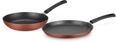 

Ideale Cookware Set(Aluminium, 2 - Piece), Orange