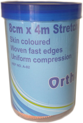 

Orthosys Cotton crepe bandage 8cms (high quality) Crepe Bandage(8 cm)