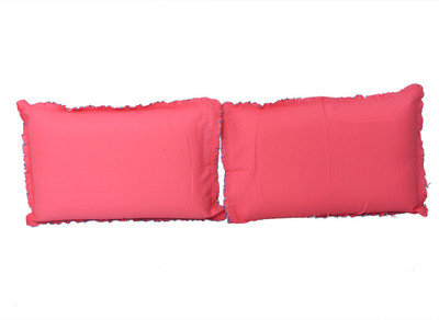 KUBER INDUSTRIES Cotton Pillows Cover(27 cm*18 cm, Pack of 2, Pink)