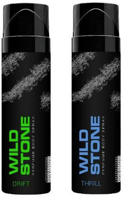 

Wild Stone Drift And Thrill Combo Pack 2 Body Spray - For Men(240 ml, Pack of 2)