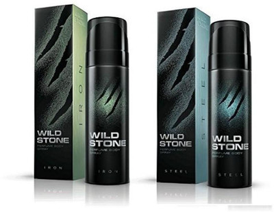 

Wild Stone Iron And Steel Combo Pack 2 (120 ML) Deodorant Spray - For Men(240 ml, Pack of 2)