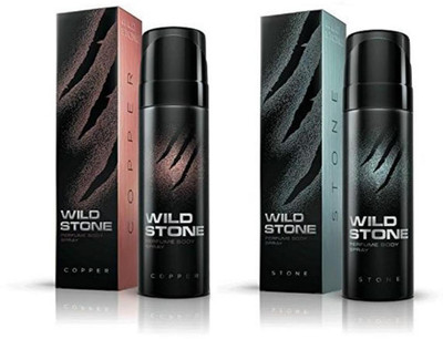 

Wild Stone Copper And Stone Combo Pack 2 (120 ML) Deodorant Spray - For Men(240 ml, Pack of 2)
