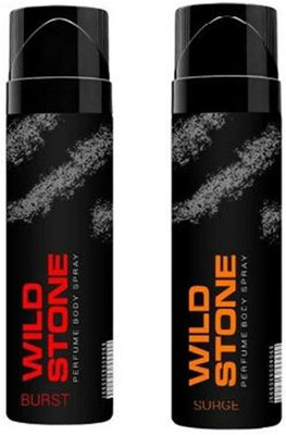 

Wild Stone Burst And Surge Combo Pack 2 (120 ML) Body Spray - For Men(240 ml, Pack of 2)