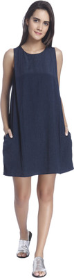 VERO MODA Women Shift Blue Dress