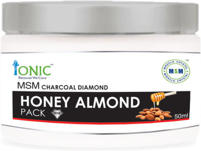 

Ionic MSM Charcoal Honey Almond Pack(80 g)