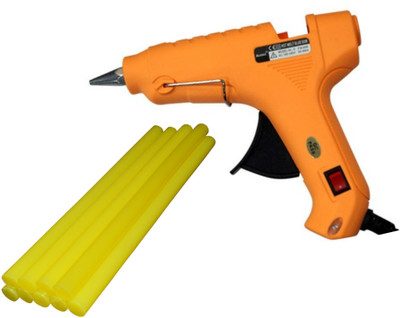 

iwill 60W Hot Melt on off switch with 8 yellow sticks Standard Temperature Corded Glue Gun(11 mm)