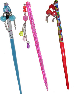 

Yashasvi Juda Stick Hair Accessory Set(Multicolor)