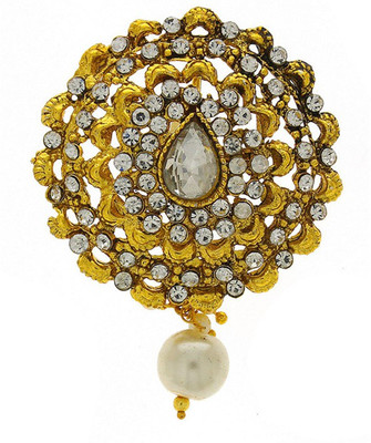 Anuradha Art Jewellery ZHB-646 Hair Pin(Gold)