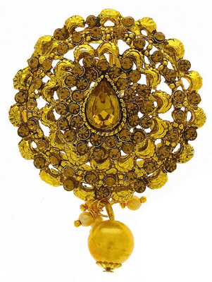 

Anuradha Art Jewellery ZHB-637 Hair Pin(Gold)