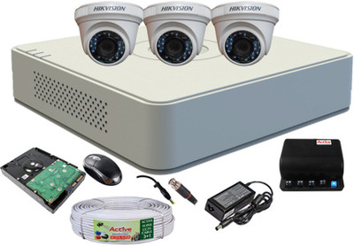 

Hik Vision DS-7A04HGHI-F1 ,DS-2CE5ACOT-IRF3 4 Channel Home Security Camera(1 TB)