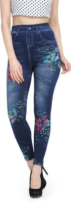 Camey Blue Jegging(Printed)