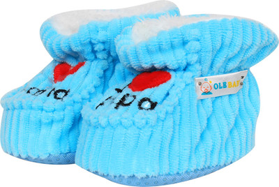 

Ole Baby Boys & Girls Slip on Casual Boots(Blue
