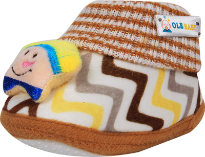 

Ole Baby Boys & Girls Slip on Casual Boots(Brown