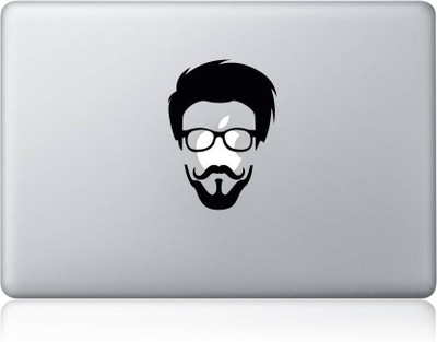 

Onlinemart Apple Geeky Vinyl Laptop Decal 15.6