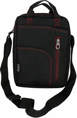 

Saco Saco Travel Shoulder Messenger Sling Bag to Carrying Case with multipurpose Accessory Pockets Index casual Sling bag for all models for iPad Mini3 Mini2 Mini and 7 to 10 Inch Android Tablet Notebooks and Laptops PC Girls & Boys Trendy Sling Bag - (Bl