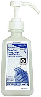 

Diversey Soft Care 3400114 Liquid Instant Hand Sanitizer Enhanced with Moisturizers(500 ml)