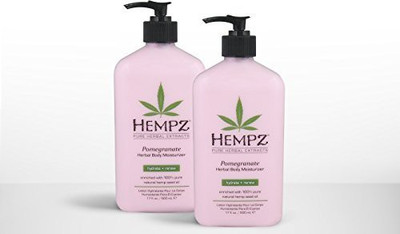 

Hempz Lot Of (2) Herbal Body Moisturizer Pomegranate(500 ml)