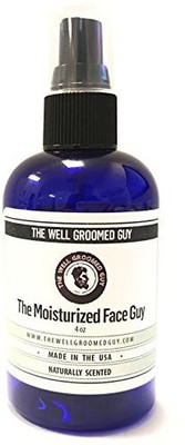 

The Well Groomed Guy Face Moisturizer | Oil Free, Organic Hydrating Men Formula With Aloe Vera(113.36 g)
