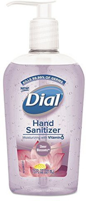 

Dial 1700099681 Scented Antibacterial Hand Sanitizer, Sheer Blossoms, Bottle, Lavender pack Of 12(221 ml)