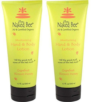 

The Naked Bee Grapefruit Blossom Honey Hand & Body Lotion 2 Pack(200 ml)