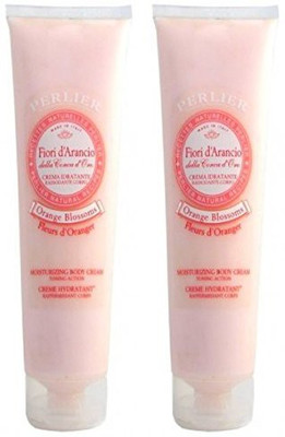 

Perlier Fiori d'Arancio della Conca d'Oro Moisturizing Body Cream, Orange Blossom Scent Pack of 2(250 ml)